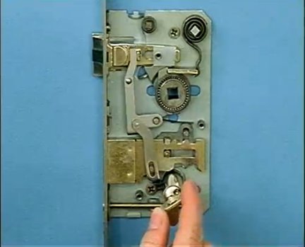 "How a lock opens a door"